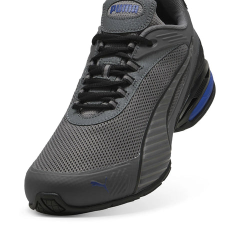 Puma Magnetic 31078303 Mens Gray Lace Up Mesh Lifestyle Sneakers Shoes