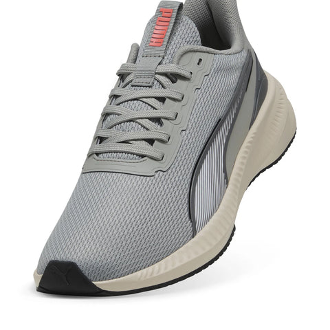 Puma Flyer Lite 3 31079706 Mens Gray Mesh Lace Up Athletic Running Shoes