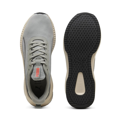 Puma Flyer Lite 3 31079706 Mens Gray Mesh Lace Up Athletic Running Shoes