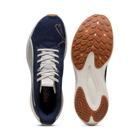 Puma Darter Pro Archive 31097402 Mens Blue Mesh Athletic Running Shoes