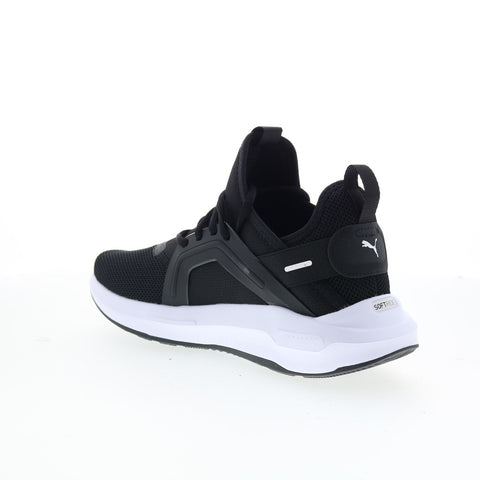 Puma Softride Enzo 5 31109802 Mens Black Canvas Athletic Running Shoes