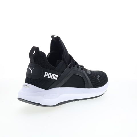 Puma Softride Enzo 5 31109802 Mens Black Canvas Athletic Running Shoes