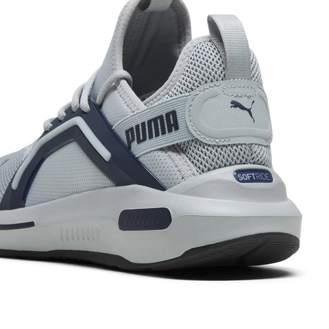 Puma Softride Enzo 5 31109812 Mens Gray Mesh Lace Up Athletic Running Shoes