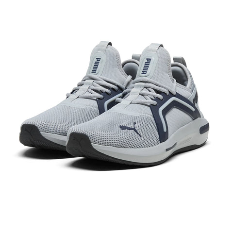 Puma Softride Enzo 5 31109812 Mens Gray Mesh Lace Up Athletic Running Shoes