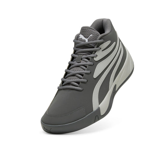 Puma Court Pro Nubuck 31113702 Mens Gray Lace Up Athletic Basketball Shoes