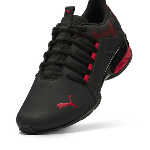 Puma Viz Runner Rapid NBK Sonic Drip Mens Black Athletic Running Shoes