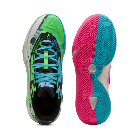 Puma Scoot Zeros II 2K 31134901 Mens Green Athletic Basketball Shoes