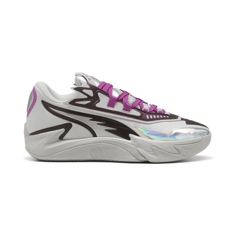 Puma Scoot Zeros II Sterling Mens Gray Lace Up Athletic Basketball Shoes