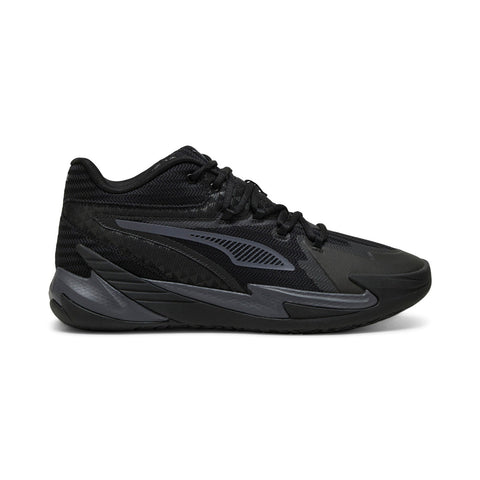 Puma Dagger 31135305 Mens Black Canvas Lace Up Athletic Basketball Shoes