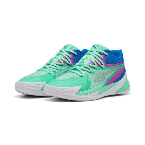 Puma Dagger 31135306 Mens Green Synthetic Athletic Basketball Shoes