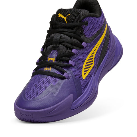 Puma Dagger 31135307 Mens Purple Synthetic Athletic Basketball Shoes