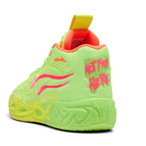 Puma LaMelo Ball MB.04 Gem 31142101 Mens Green Athletic Basketball Shoes