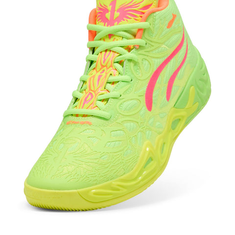 Puma LaMelo Ball MB.04 Gem 31142101 Mens Green Athletic Basketball Shoes