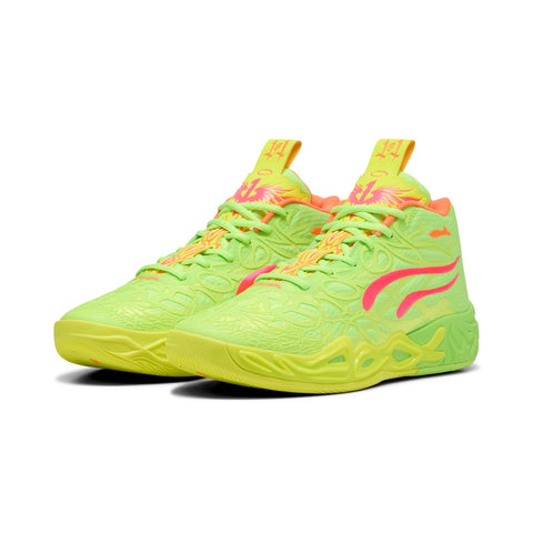 Puma LaMelo Ball MB.04 Gem 31142101 Mens Green Athletic Basketball Shoes
