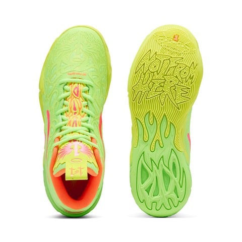 Puma LaMelo Ball MB.04 Gem 31142101 Mens Green Athletic Basketball Shoes