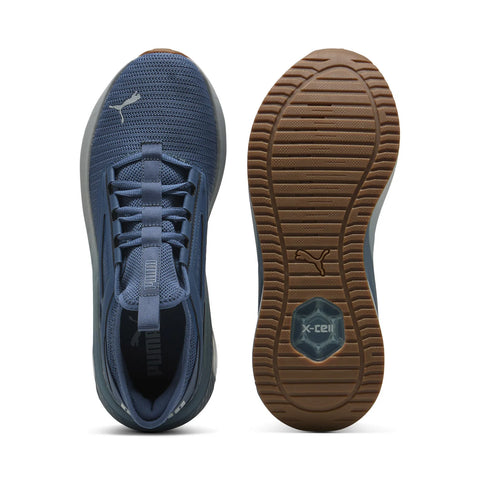 Puma X-Cell Ayro 31164807 Mens Blue Mesh Lace Up Athletic Running Shoes