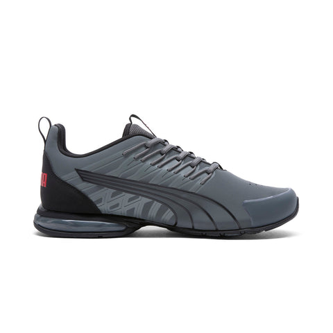 Puma Voltaic Evo Nubuck 31171601 Mens Gray Nubuck Athletic Running Shoes