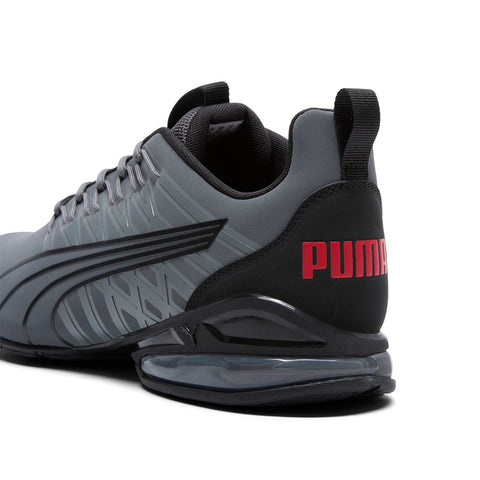 Puma Voltaic Evo Nubuck 31171601 Mens Gray Nubuck Athletic Running Shoes