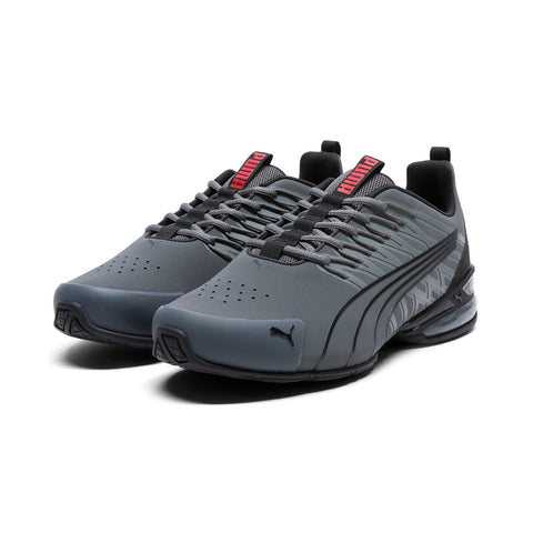 Puma Voltaic Evo Nubuck 31171601 Mens Gray Nubuck Athletic Running Shoes