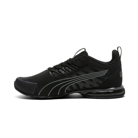 Puma Voltaic Evo Nubuck 31171602 Mens Black Nubuck Athletic Running Shoes
