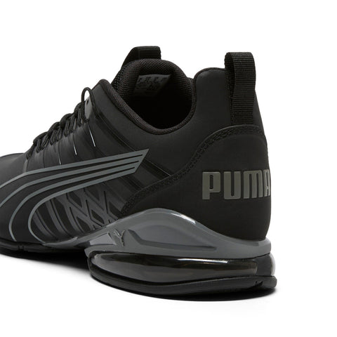 Puma Voltaic Evo Nubuck 31171602 Mens Black Nubuck Athletic Running Shoes
