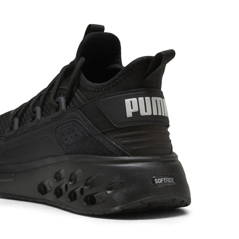 Puma Softride Frequence Street 31172701 Mens Black Athletic Running Shoes
