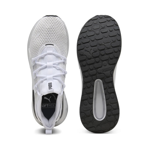 Puma Softride Frequence Street 31172702 Mens White Athletic Running Shoes