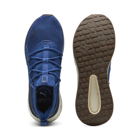 Puma Softride Frequence Street 31172703 Mens Blue Athletic Running Shoes