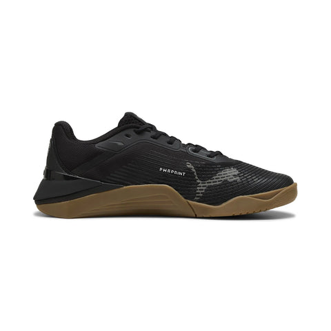 Puma Fuse 4.0 31173306 Mens Black Leather Athletic Cross Training Shoes