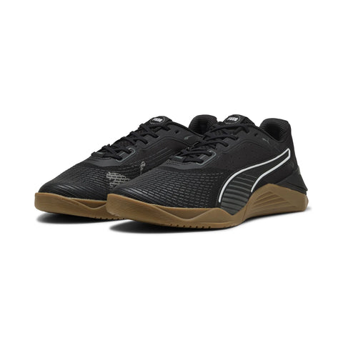 Puma Fuse 4.0 31173306 Mens Black Leather Athletic Cross Training Shoes