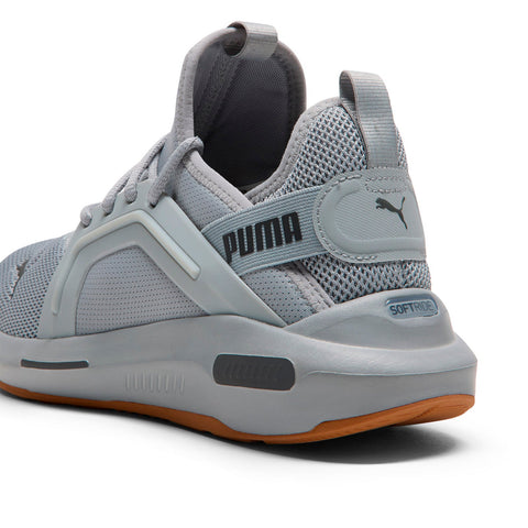 Puma Softride Enzo 5 Wide 31194705 Mens Gray Wide Athletic Running Shoes