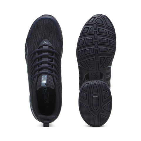 Puma Voltaic Evo Cyclone 31197201 Mens Black Mesh Athletic Running Shoes