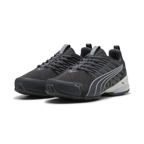 Puma Voltaic Evo Premium 31197301 Mens Black Mesh Athletic Running Shoes