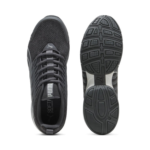 Puma Voltaic Evo Premium 31197301 Mens Black Mesh Athletic Running Shoes