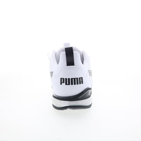 Puma Voltaic Evo Leather 31197601 Mens White Athletic Running Shoes