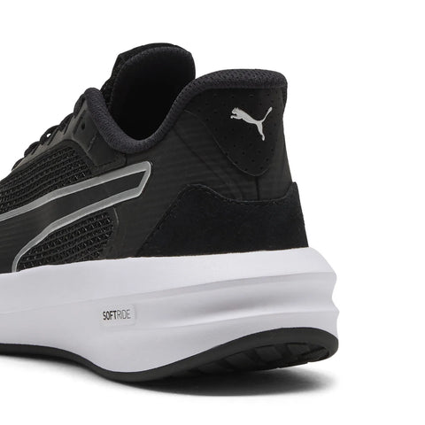 Puma Softride Courtney 31203701 Womens Black Mesh Lifestyle Sneakers Shoes