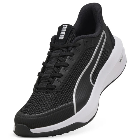 Puma Softride Courtney 31203701 Womens Black Mesh Lifestyle Sneakers Shoes