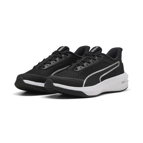Puma Softride Courtney 31203701 Womens Black Mesh Lifestyle Sneakers Shoes