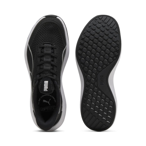 Puma Softride Courtney 31203701 Womens Black Mesh Lifestyle Sneakers Shoes