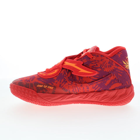 Puma Lamelo Ball MB.05 Crowd Surf Mens Red Athletic Basketball Shoes