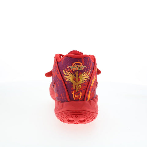 Puma Lamelo Ball MB.05 Crowd Surf Mens Red Athletic Basketball Shoes