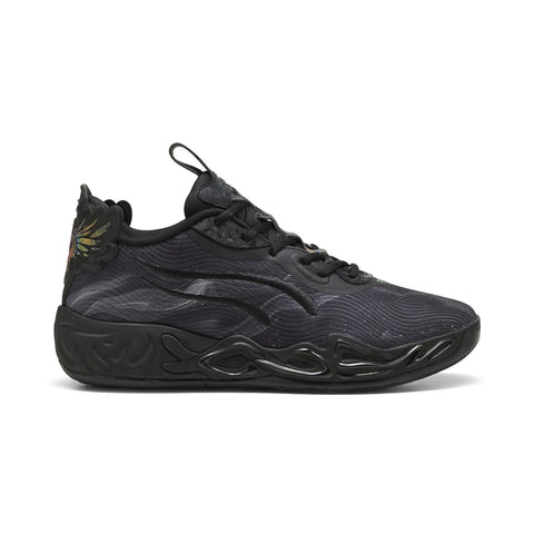Puma Lamelo Ball MB.04 LO Team Mens Black Athletic Basketball Shoes