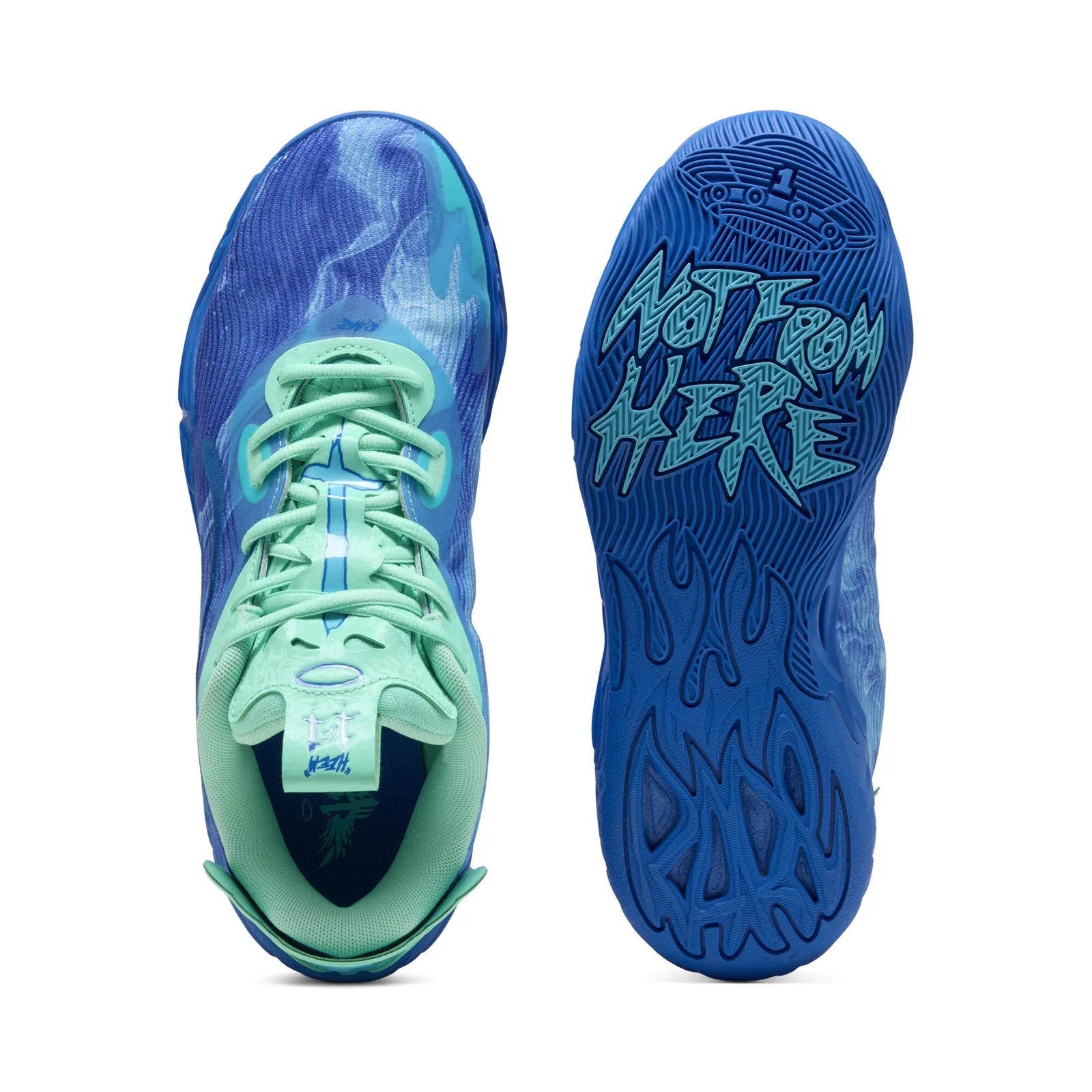 Puma Lamelo Ball MB.04 LO Team 31217402 Mens Blue Athletic