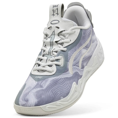 Puma Lamelo Ball MB.04 LO Team 31217403 Mens Gray Athletic Basketball Shoes