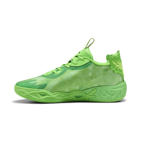 Puma Lamelo Ball MB.04 LO Team Mens Green Athletic Basketball Shoes