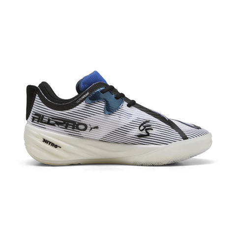 Puma All-Pro Nitro 2 Shammgod 31230801 Mens White Athletic Basketball Shoes