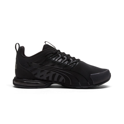 Puma Voltaic Evo Nubuck Wide Mens Black Wide Athletic Running Shoes