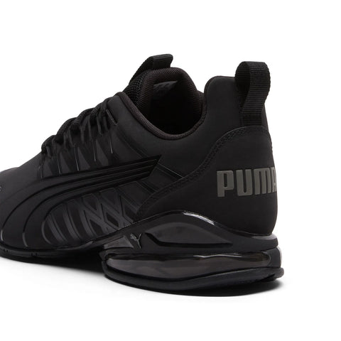 Puma Voltaic Evo Nubuck Wide Mens Black Wide Athletic Running Shoes