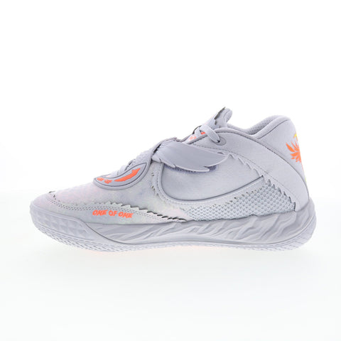 Puma Lamelo Ball MB.05 Metallic Mens Gray Athletic Basketball Shoes
