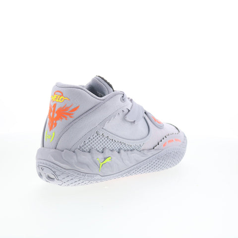 Puma Lamelo Ball MB.05 Metallic Mens Gray Athletic Basketball Shoes